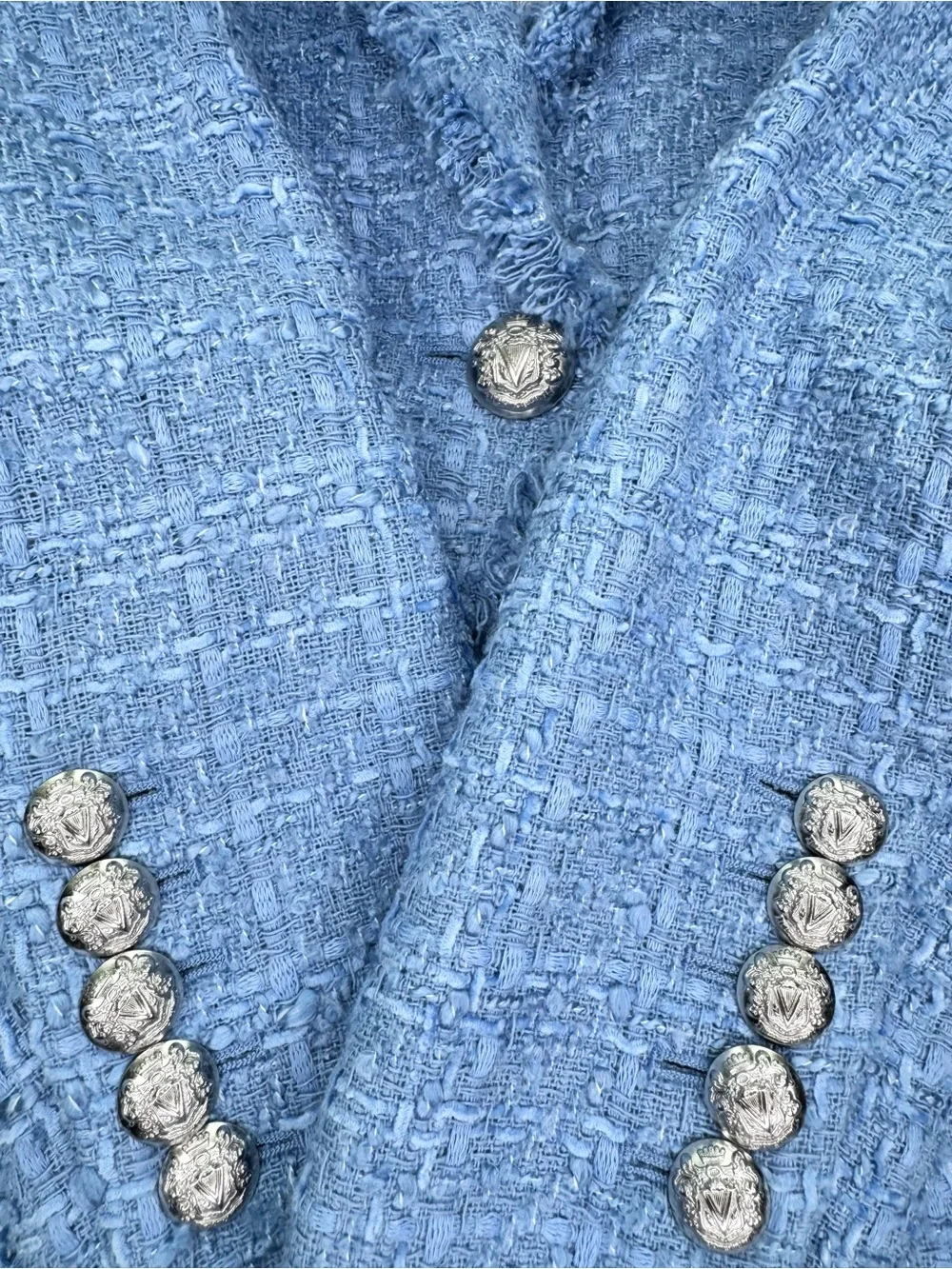 Veronica Beard Hosanna Tweed Dickey Jacket